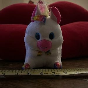 Unicorn plush toy